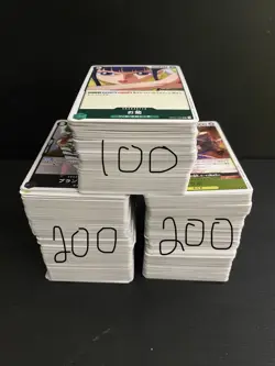 One Piece Japanese Rare Foil Bulk Card Lot (500) Rares , Foils Only - Image 5