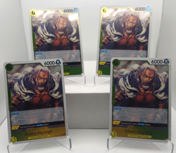 Silvers Rayleigh Playset OP14-108 x4 - The Azure Sea's Seven - One Piece TCG - Image 1