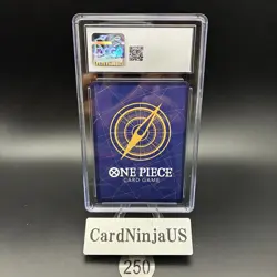 CGC 10 GEM MINT Monkey D. Luffy (Parallel) P-001 P 25th Edition - ONE PIECE Card - Image 2