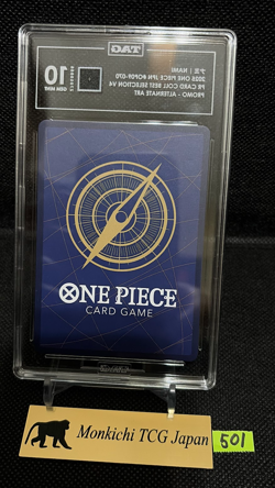TAG GEM MINT 10[978] Nami OP09-070 Premium Collection Vol.4 One Piece TCG JP - Image 2