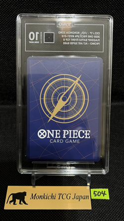 TAG GEM MINT 10 [969] Roronoa Zoro ST21-015 Flagship Battle Top ONE PIECE - Image 2