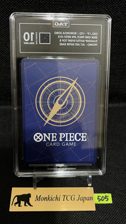 TAG GEM MINT 10 [984] Roronoa Zoro ST21-015 Flagship Battle Top ONE PIECE② - Image 2