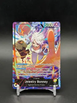One Piece TCG OP15 -EB04 Jewelry Bonney Leader Alt Art EB04-001 NM - Image 1