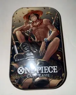 Portgas.D.Ace Tin (2 x OP13 Packs + Promo) - One Piece - Pack Set Vol. 2 (ENG) - Image 1