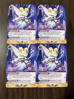 Tinker Bell - Snowflake Collector Participation Promo - PLAYSET Disney Lorcana - Image 1