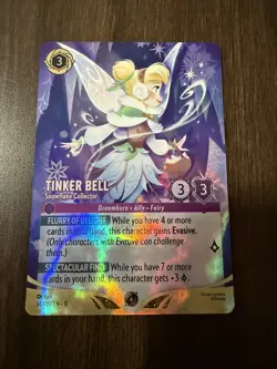 Tinker Bell - Snowflake Collector Enchanted (Set Champs) Disney Lorcana - Image 1