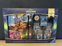 Disney Lorcana First Chapter Collector Set Bundle - 6 packs, portfolio, & promo - Image 1
