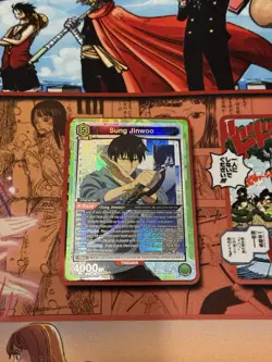 SUNG JINWOO UE17BT/SLG-1-048 SR Union Arena Solo Leveling 048 - Image 1
