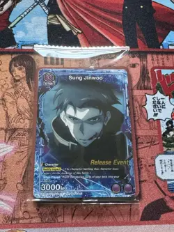 SUNG JINWOO UEPR/SLG-1-016 Release Event Stamp Union Arena Solo Leveling 016 - Image 1