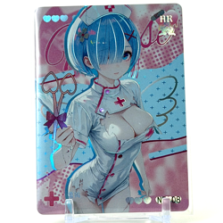 Dream of Desire Goddess Story: Rem NR-08 Nurse Spicy Waifu CCG Card - Image 1