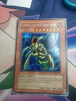 Perfectly Ultimate Great Moth (The Sacred Cards) TSC-001 Yu-Gi-Oh! Video Game HP - Image 2