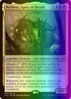 MTG Nethroi, Apex of Death (197/434) Ikoria Lair of Behemoths NM FOIL - Image 1