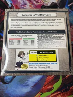 Sealed Weiss Schwarz Avatar The Last Airbender TCG Card Game Booster Box 1st Ed - Image 4