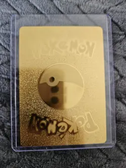 Steelix V Gold Foil Fan Art Textured Collector Pokemon Card 175/185 - Image 2