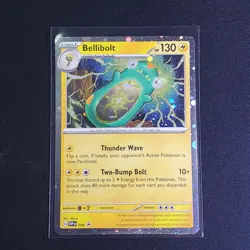 Pokemon TCG Bellibolt SVP 094 Cosmos Holo Promo Card NM - Image 1