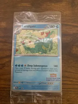 Pokemon TCG Illustration Contest 2024 Promo Cards SEALED (All 3 Promos) Pikachu - Image 1