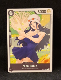 NICO ROBIN ONE PIECE CARD GAME COMMON BANDAI TRADING CARD OP10-089 - Image 3