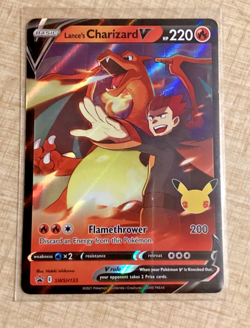 Lance's Charizard V SWSH133 SWSH: Sword & Shield Promo Cards Holo - Image 1