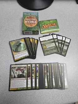 MTG Theros Challenge Deck - Face The Hydra Box Cards And Insert Opened COMPLETE - Image 1