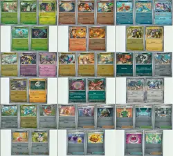 Pokemon MEGA EVOLUTION - 45 Card Lot - Holo & Reverse Holo - No Duplicates - Image 1
