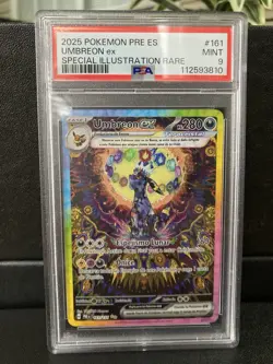 ~ESP~ SPANISH PSA 9 Umbreon ex 161 Prismatic Evolutions Pokemon Card - Image 1