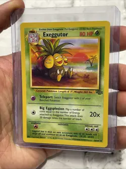 1999 Pokemon Jungle 35/64 Exeggutor Original WOTC Vintage Trading Card NM Vtg - Image 2