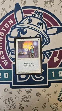 Death Ward Magic The Gathering Alpha MTG Trading Card - Lightly Played - Image 1