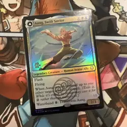 Aang, Swift Savior -Foil Near Mint MTG Promos: Prerelease Cards - Image 1