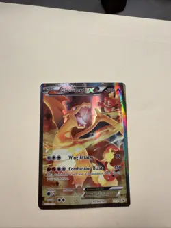 Charizard EX XY121 Promo Holo Card (Damaged) - Image 1