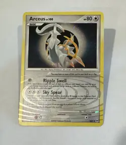 Arceus AR5 Platinum Holo Rare Card NM - Image 2