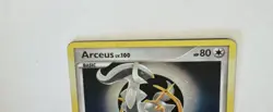 Arceus AR5 Platinum Holo Rare Card NM - Image 3