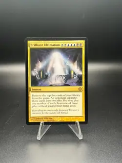 Brilliant Ultimatum Sorcery Shards of Alara ALA Regular NM Rare *a - Image 1