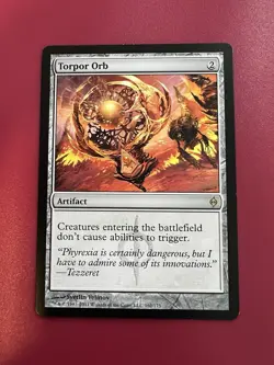 *** Torpor Orb *** New Phyrexia NPH NM MTG English - Image 1