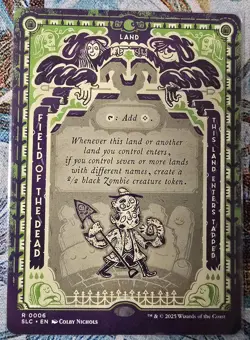 Field Of The Dead, Secret Lair, MTG, #6, MINT++ - Image 1