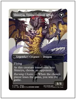 1x Zenos yae Galvus, Borderless Art, Magic MTG NM - Image 2