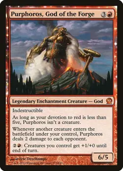 Purphoros, God of the Forge [THS - 135] - LP [Normal] TCG MTG - Image 1