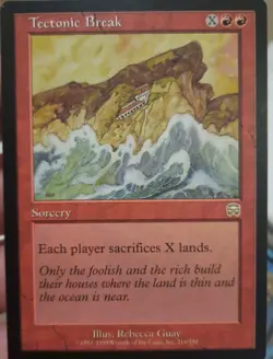 tectonic break - mtg magic the gathering - Image 1