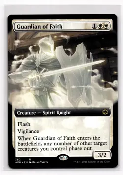 MTG Guardian of Faith Adventures in The Forgotten Realms Extended Art 362 - Image 1