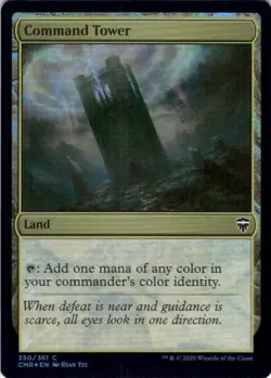 Command Tower - Foil - Commander Legends - (350) NM - Image 2