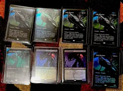 MTG TDM Qarsi Revenant and Teval Lot of 8 4 Are Foils - Image 1