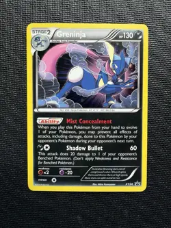 Pokemon TCG Greninja XY XY24 Holo Promo Card NM - Image 1