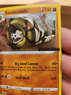 Sandaconda GameStop Stamped Holo Promo 082/163 Near Mint Pokemon TCG NM - Image 3