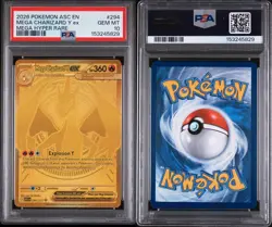 2026 POKEMON ASC EN-ASCENDED HEROES MEGA HYPER RARE MEGA CHARIZARD Y EX PSA 10 - Image 3