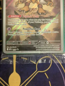 Pokemon TCG Alakazam 009 Black Star Promo SEALED - Image 2