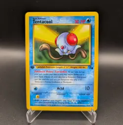 Tentacool - 1st Edition - 56/62 Fossil - NM - Pokemon TCG WOTC - Image 1
