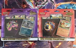 Pokemon TCG Mega Evolution: Ascended Heroes Tech Sticker - Charmander & Gastly - Image 1