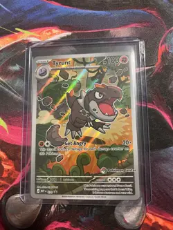 TYRUNT POKEMON CENTER STAMPED BLACK STAR PROMO MEP #070 PERFECT ORDER ENGLISH - Image 1