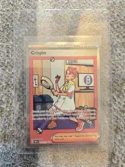 Crispin 171/131 SV: Prismatic Evolutions Special Illustration Rare Pokemon TCG - Image 2