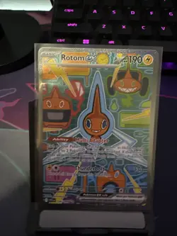 Pokemon TCG Rotom EX 126/094 Phantasmal Flames Special Illustration Rare Holo - Image 1