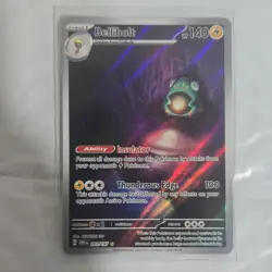 Bellibolt 201/197: SV03 Obsidian Flames Holo Illustration Rare 140 HP Pokemon C… - Image 1
